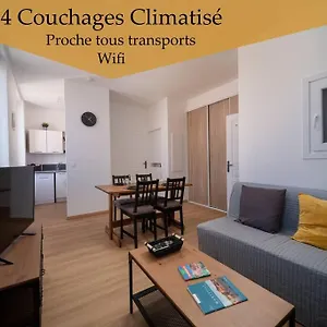Appartement *appartement Climatise Equipe 4 Couchages*, Marseille